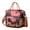 Citrus-5, variant on Hawaiian Sunset Beach Reusable Lunch Tote – Insulated Waterproof Lunch Box with Tropical Palm Tree Print, Foldable Cooler Bag for Beach, Travel, Work