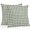 Forest, Moss, White, variant on Throw Pillow Covers 26x26 Inch Set of 2, Red Buffalo Plaid Waterproof Outdoor Pillow Covers, Farmhouse Checkered Boho Vintage Decorative Cushion Pillowcases for Couch, Sofa, Bed, Garden, Patio