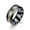 3# gold black 8mm, variant on Cool Dragon Signs Rings Stainless Steel Hip Hop Ring for Mens Party Jewelry Gift-7# Gold 8mm-7