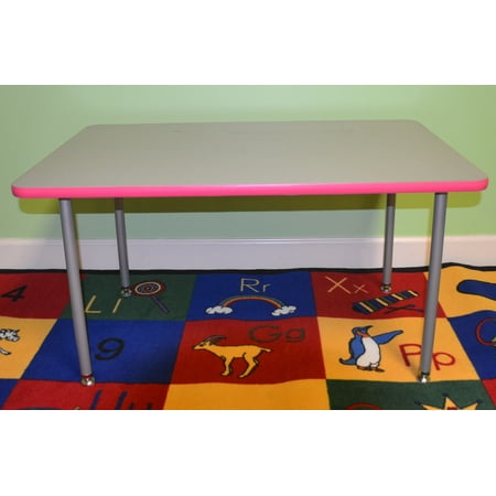 Table - Fuschia Burst Edge