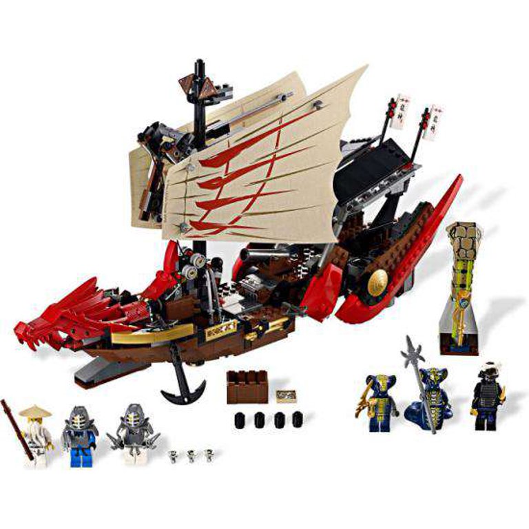 Pre-Owned Ninjago Destiny's Bounty Set LEGO 9446 [Damaged Package