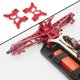thumbnail image 3 of Paquete De 2 RC Car Shock Para JLB 1/10 Truck Model Parts Rojo perfke Soporte de torre de choque RC, 3 of 9