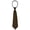Brown, variant on INSPIRE CHIC Father's Day Men's Pre-Tied Zipper Tie Solid Color Formal Casual Adjustable Wide Tie Pink 35cm/13.8'