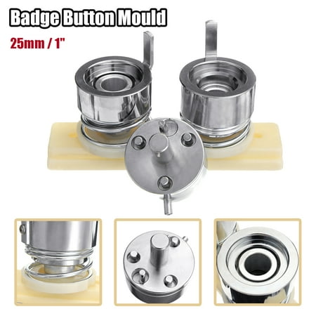 1'' 25mm DIY Badge Pin Making Mould Button Maker Round Die Mould Button mould Maker Badges Punch Press Machine