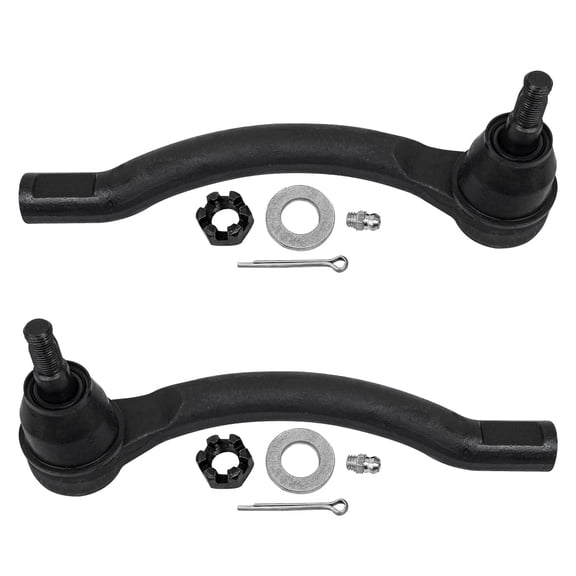 Detroit Axle - Front Outer Tie Rods for 2013-2018 Nissan Altima 2016-2023 Maxima, Outer Tie Rod End Links Replacement - 2pc Set