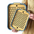 thumbnail image 4 of Small Pet Supplies Toilet Antiturnover Litter Box Trainer Corner bathroom Pet Cleaning Supplies For Rabbit Chinchilla Guinea Pig ShopWise Round, 4 of 12