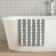 thumbnail image 3 of Martex Expression Sculpted Bath Rug, Grey/White, 3 of 9