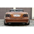thumbnail image 3 of For 2001 2002 2003 2004 Mercedes C30 AMG Smoked Taillamps Taillights Tail Lamps Tint Film Overlays C 30, 3 of 6