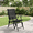 Black(1 Person), variant on SAETSFEG Installation-free Glider Chair, Outdoor Patio Rocker, Foldable Swing for Porch, Backyard, Garden, Darkgrey