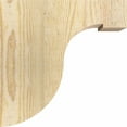 thumbnail image 3 of 6"W x 10"D x 10"H Del Monte Rough Sawn Corbel, Douglas Fir, 3 of 9