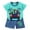 Multicolor, variant on Fozruso Boys Outfit Sets Summer Boys And Girls Short Sleeved T Shirt Set Infant Boys And Girls Short Sleeved Shorts Two Piece Set,Sizes 18-24 Months(Multicolor)