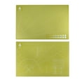 thumbnail image 4 of Uxcell 17.7" x 11.8" Cutting Mats Rotary Fabric Mat Self Recover Double Sided, Light Green, 4 of 6
