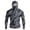 Black, variant on Performance Long Sleeve Sun Shirt with Moisture Wicking Fabric and 3D Print Design Showcasing Shark Patterns Blue S