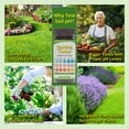 Garden Tutor Soil pH Test Kit (3.59 Range) 100 Soil pH Tester Strips