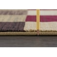 thumbnail image 4 of Festival Contemporary 5' Round Multi-Color Polypropylene Indoor Area Rug, 4 of 6