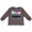 Charcoal, variant on Inktastic I'm Just Here for the Sweets with Spun Sugar Candy Boys or Girls Long Sleeve Toddler T-Shirt