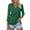 Dark Green, variant on SNKSDGM Easter Shirts for Women Going Out Tops for Women Long Sleeve Plus Womens 3/4 Sleeve Tops V Neck Work Shirts Dressy Casual Blouses Three Quarter Length Tunic Tops Graphic Tees for Women Y2K