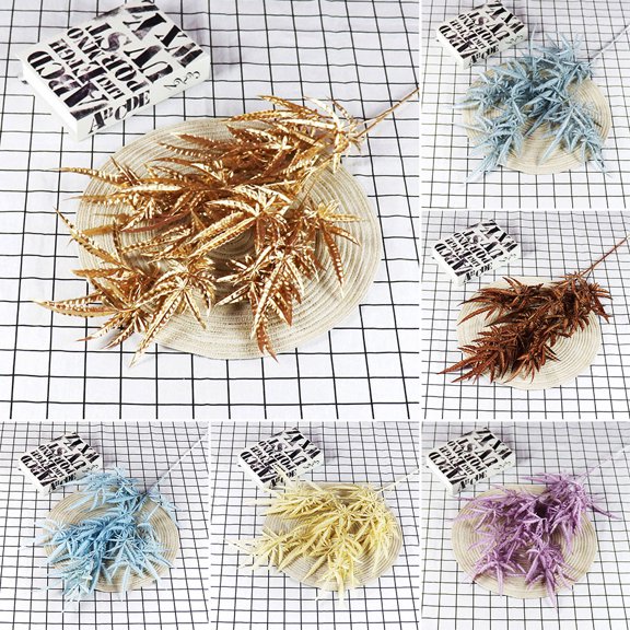 SPRING PARK 110cm New Maple Leaves Autumn Artificial Flower Plants Home Garden Wedding Decoration Design