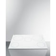 thumbnail image 6 of 30" Wide 208-240V 5-Burner Radiant Cooktop, White, 6 of 9