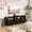 Black, variant on Ataujin TV Stand with Mount Fit for 35-80 inch TVs, Entertainment Center with 6 Storage Drawers, Wood Media Console Tables with Height Adjustable Mount as TV Dresser