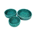 thumbnail image 4 of Set of 3 Handwoven Sabai Grass Storage Baskets – Functional and Stylish, 4 of 4