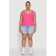 thumbnail image 3 of Womens Plus Size Scoop Neck Tank Top, 3 of 5