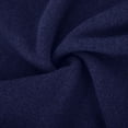thumbnail image 6 of safuny Womens Top Dressy Loose Turtleneck Long Sleeve Solid Color Split fork Knitted Sweater Comfy Casual Plus Size Blouse Shirts Pullover Dark Blue M, 6 of 6