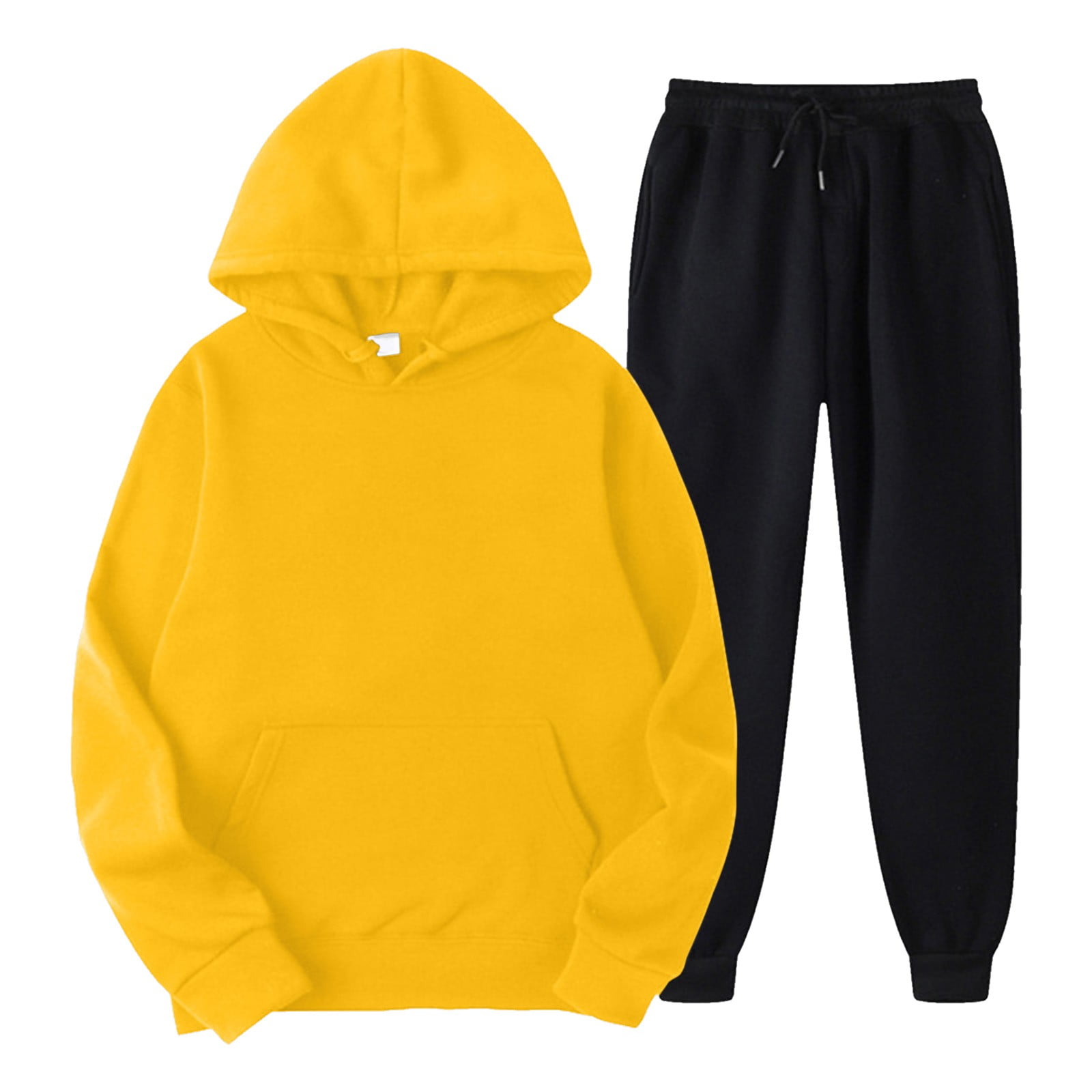 トップス LLOUD HOODIE SWEATPANTS setup XXL Women's 2 Piece Outfit Hoodie Sweatshirt & Long Sweatpants Jogger