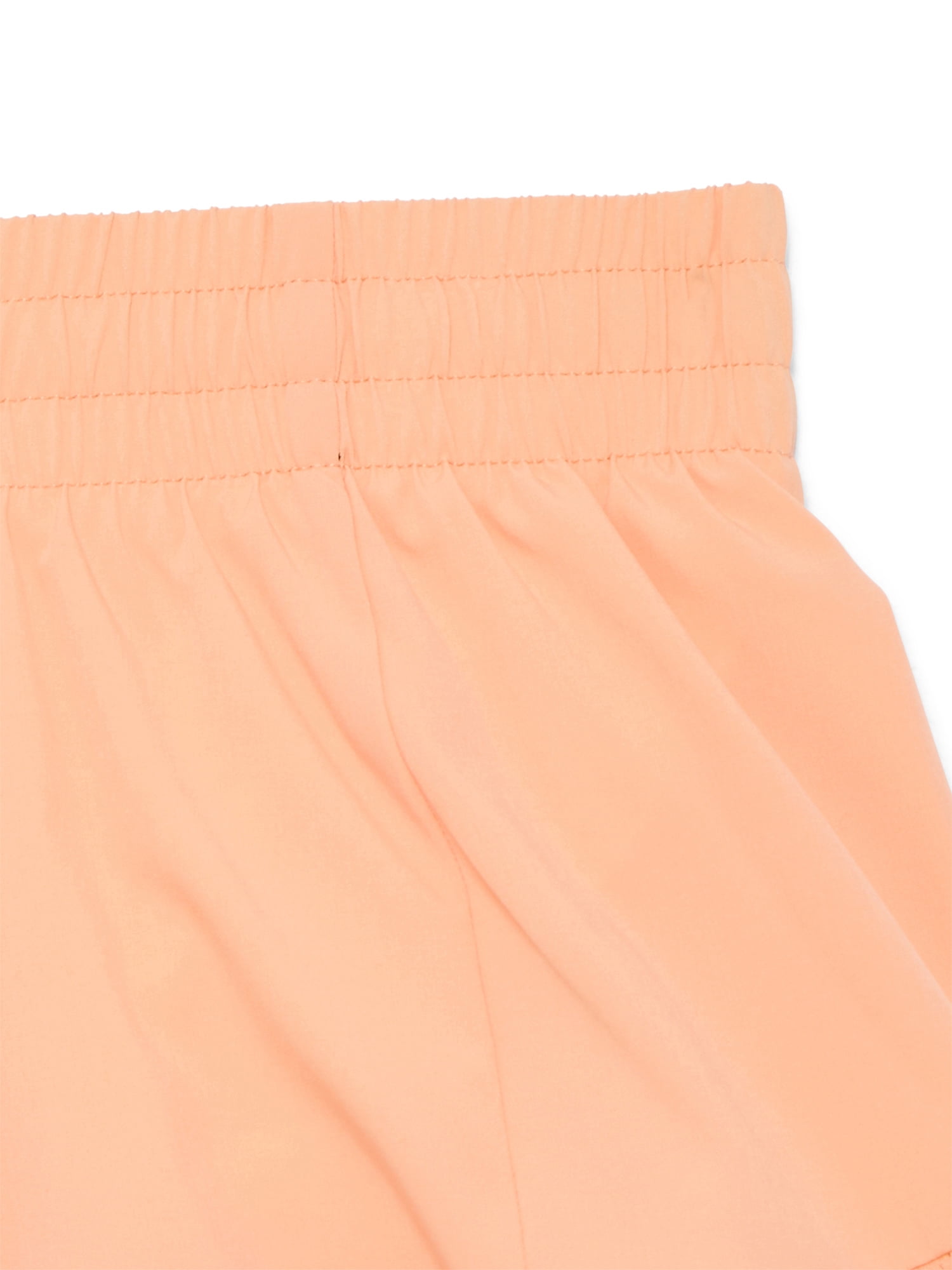 Athletic Works Girls Athletic Run Shorts, Sizes 4-18 & Plus