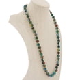 thumbnail image 5 of GlassOfVenice Murano Glass Mosaic Long Necklace - Transparent Green, 5 of 7