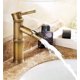thumbnail image 2 of Grifo mezclador de baño de latón en cascada estilo retro brillar  Electrónica, 2 of 5