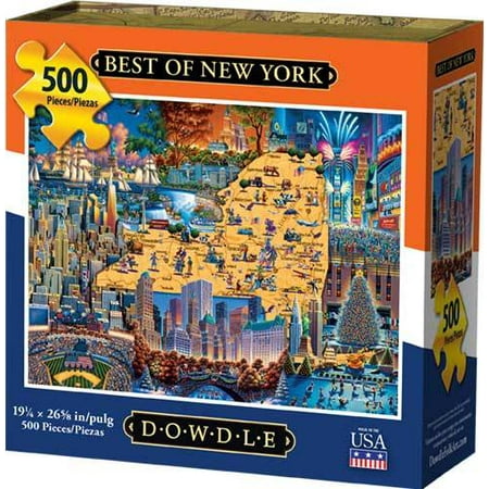 Dowdle Jigsaw Puzzle - Best of New York - 500 (Best Made Jigsaw Puzzles)