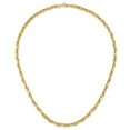 thumbnail image 3 of 14K Solid Yellow Gold Link Necklace Chain, 3 of 5