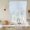LightBLue, variant on Grey Dandelion Balloon Curtains for Living Room/French Door, Spring Modern Minimalist Country Flower Tie Up Curtains 63 Inch Length Energy Saving Kitchen Curtains Shades for Windows 42"x63"