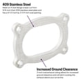 thumbnail image 2 of Granatelli Motor Sports 302300 Oval Exhaust Flange, Stainless, 3", 2 of 5