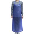 thumbnail image 1 of Delantal impermeable largo para hombre y mujer con estampado de lunares de PVC, 1 of 1