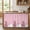 pink, variant on Cream Striped Cabinet Curtain 28"Wx51"L,Dustproof Storage Cabinet Curtain with Self Adhesive Tape,Modern Farmhouse Cream White Stripes Tall Pantry Cover Drape for Kitchen,Laundry Room,Utility Closet
