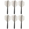 thumbnail image 1 of Uxcell 2BA Ensemble de Vol de Fléchettes Intégré Durable, Gris 6 Pack, 1 of 5