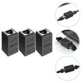 thumbnail image 1 of Phenofice 3Ud Acoplador Ethernet Cat6 Negro Para Conexión Estable Con Material ABS Y Aleación De Zinc, 1 of 8