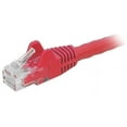 thumbnail image 2 of StarTech 6in CAT6 Ethernet Cable - Red CAT 6 Gigabit Ethernet Wire -250Mhz 100W PoE RJ45 UTP Network Patch Cord Snagless with Strain Relief (N6PATCH6INRD), 2 of 2