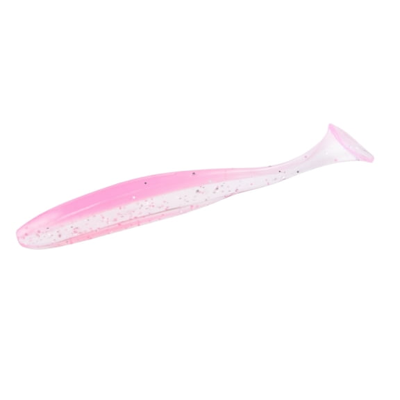 20Pcs Multicolor T-Tail Soft Fishing Lures, 2.0in Soft Plastic Bait for Bass and Panfish,Versatile Fishing Tackle for Anglers, Pink