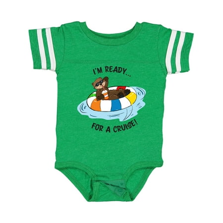 

Inktastic I m Ready for a Cruise Otter Gift Baby Boy or Baby Girl Bodysuit