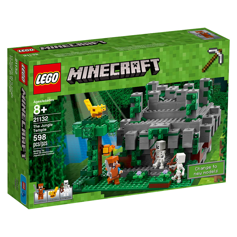 Lego Minecraft The Jungle Temple 21132 Walmart Com Walmart Com