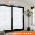 thumbnail image 2 of Snapguard Solutions Privacy Frosted - Silver Wave Glass Window Film (Static Cling, Non-Adhesive), 2 of 8