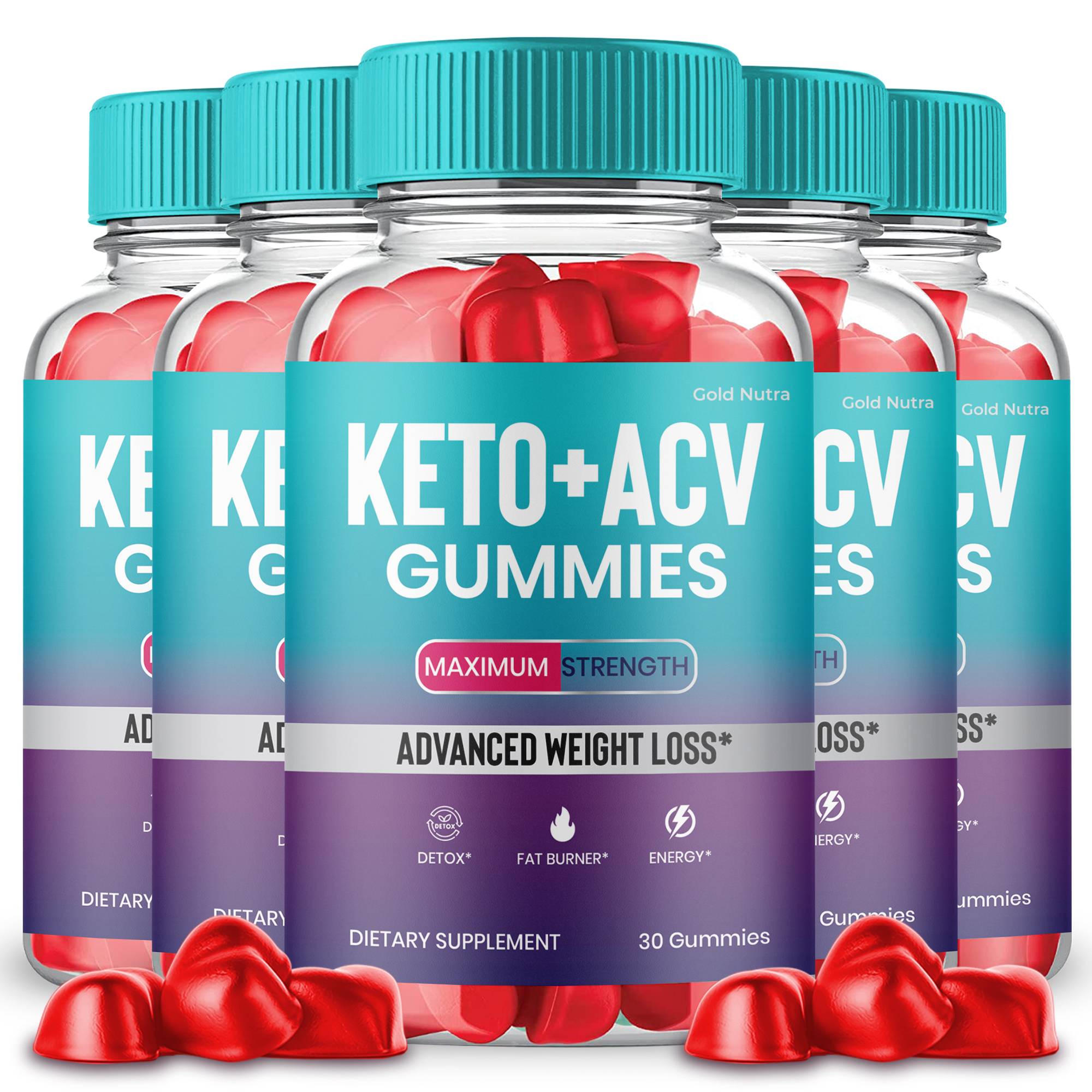 Keto ACV Gummies Maximum Strength with Apple Cider Vinegar, for Weight