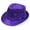 Purple, variant on Carnival Sequined Top Hat Men's Sequined Gentleman's Top Hat Black Bucket Hat Techno Cap Hats Ladies Men's Rain Cap Funny Men's Hat Leopard Bucket Hat Men's Outdoor Sun Hat Umbrella Glider Hat
