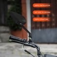 thumbnail image 3 of Luxshiny 1 Set Bar End Mirrors For Bikes Handlebar Mount Rearview Mirror Easy Installation For Cycling, 3 of 8