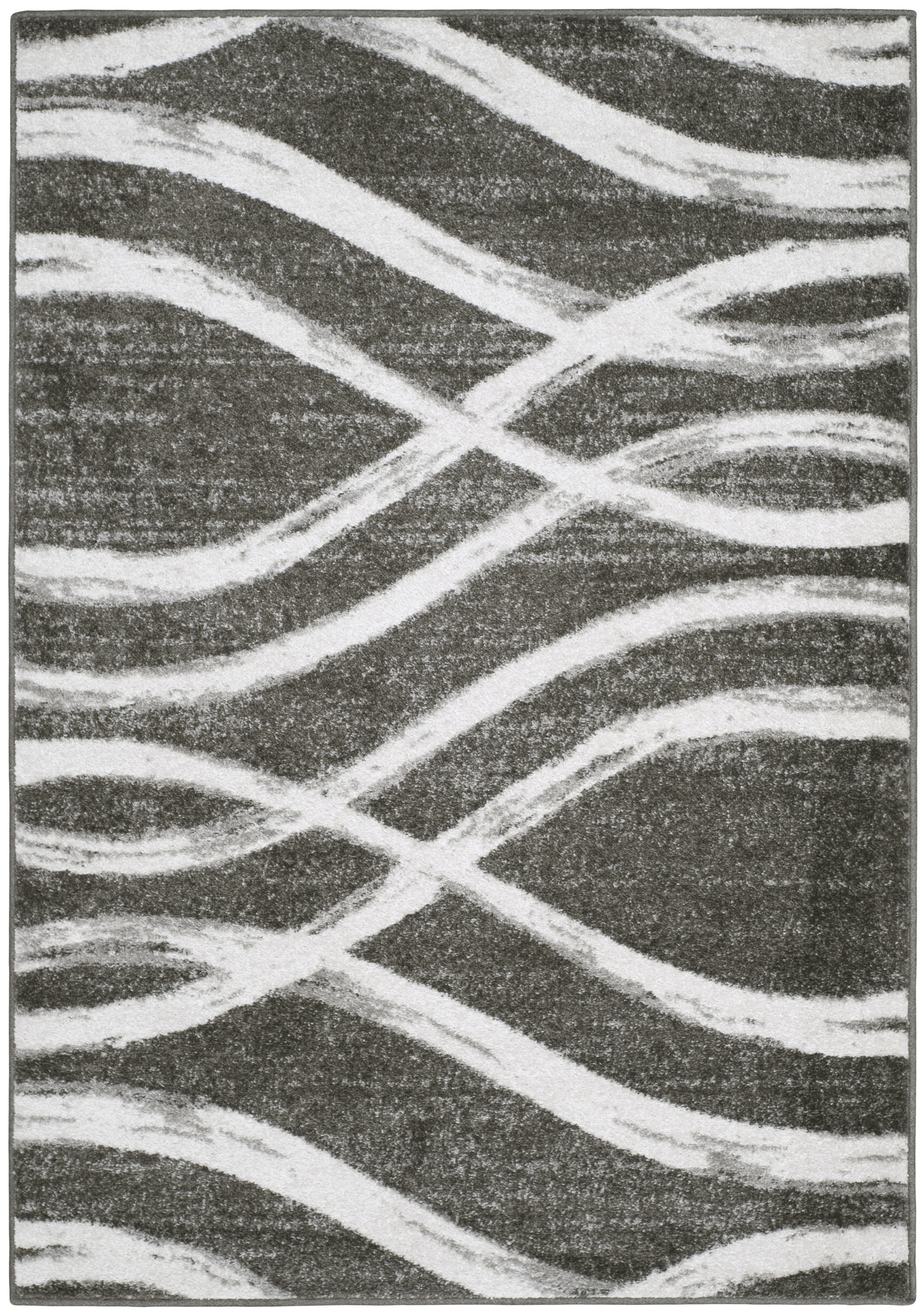 Safavieh Adirondack Isidor Geometric Swirls Area Rug, Charcoal/Ivory, 4' x 6'