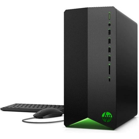 HP Pavilion Gaming Desktop, AMD Radeon RX 5500, Ryzen 5300G, 16GB RAM, 1TB SSD, Win 11 H, 9 USB Ports, Keyboard and Mouse Combo, Pre-Built PC Tower, Cefesfy
