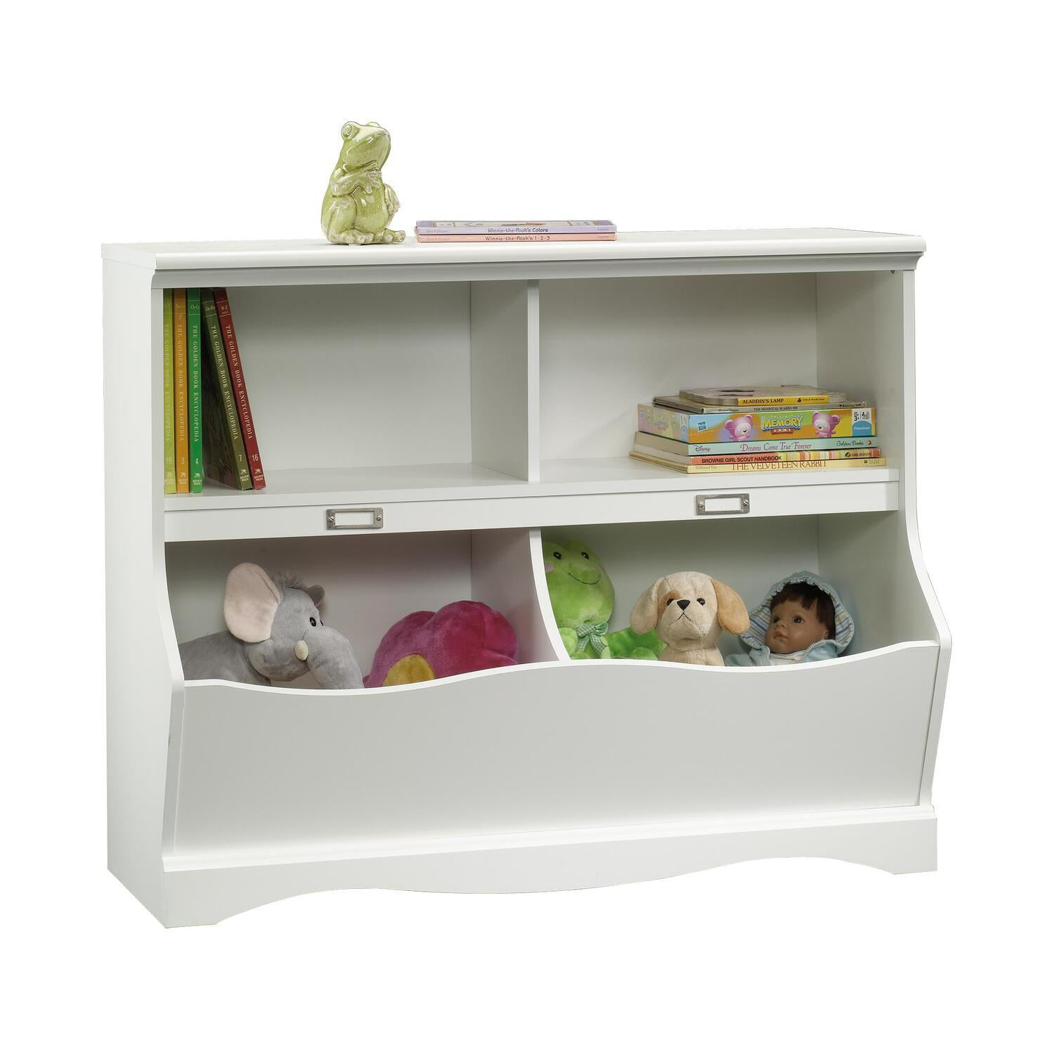 Kids Plastic Storage Bin, Step2 Lift And Hide Bookcase Toy Box Storage Chest